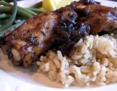 Balsamic Chicken Thighs With Red Onions