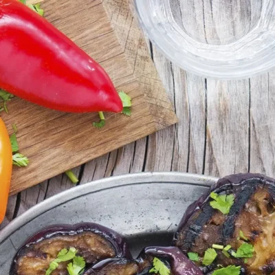 Balsamic Eggplant Aubergine