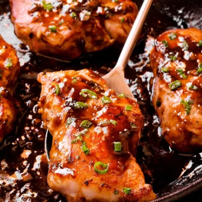 Balsamic Glazed Pork Chops