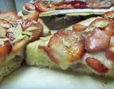 Balsamic Glazed Strawberry And Brie Bruschetta Delight