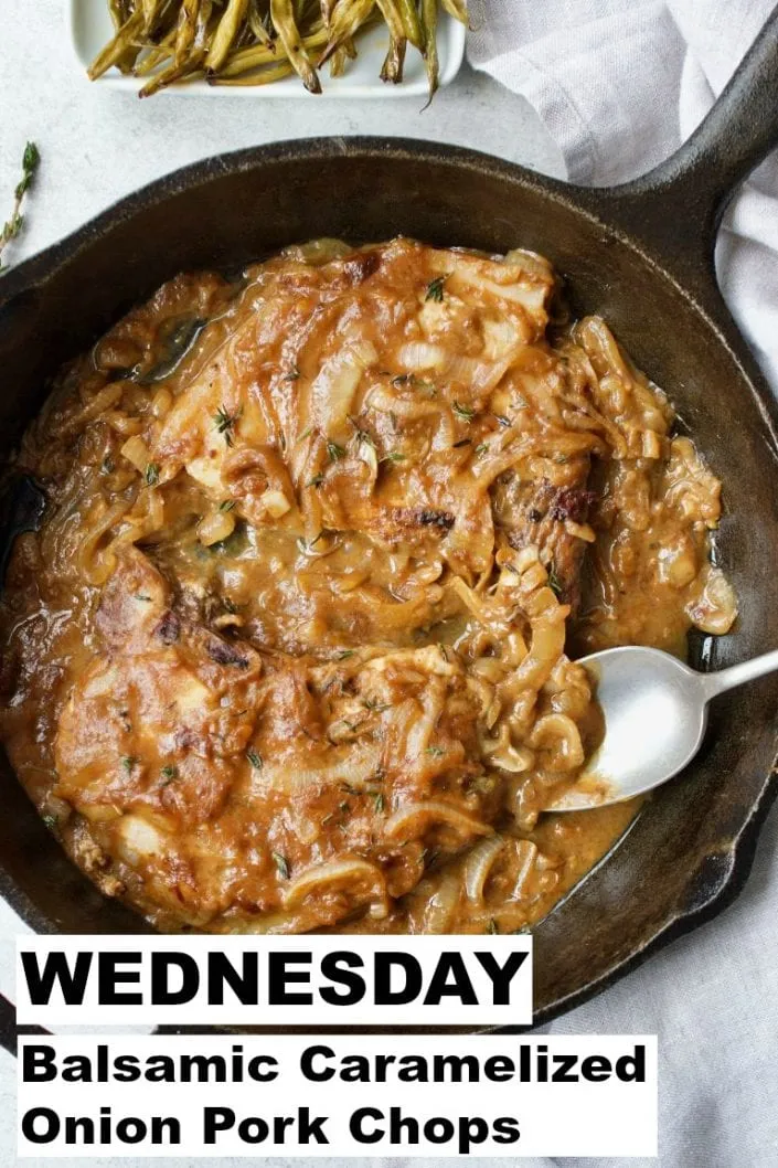 Balsamic Pork Chops With Mushroom