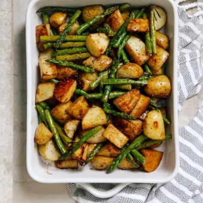 Balsamic Roasted Baby Potatoes