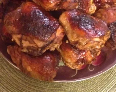 Balsamic Soy Glazed Chicken Thighs Recipe