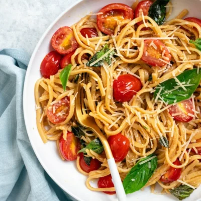 Balsamic Tomato Basil Pasta