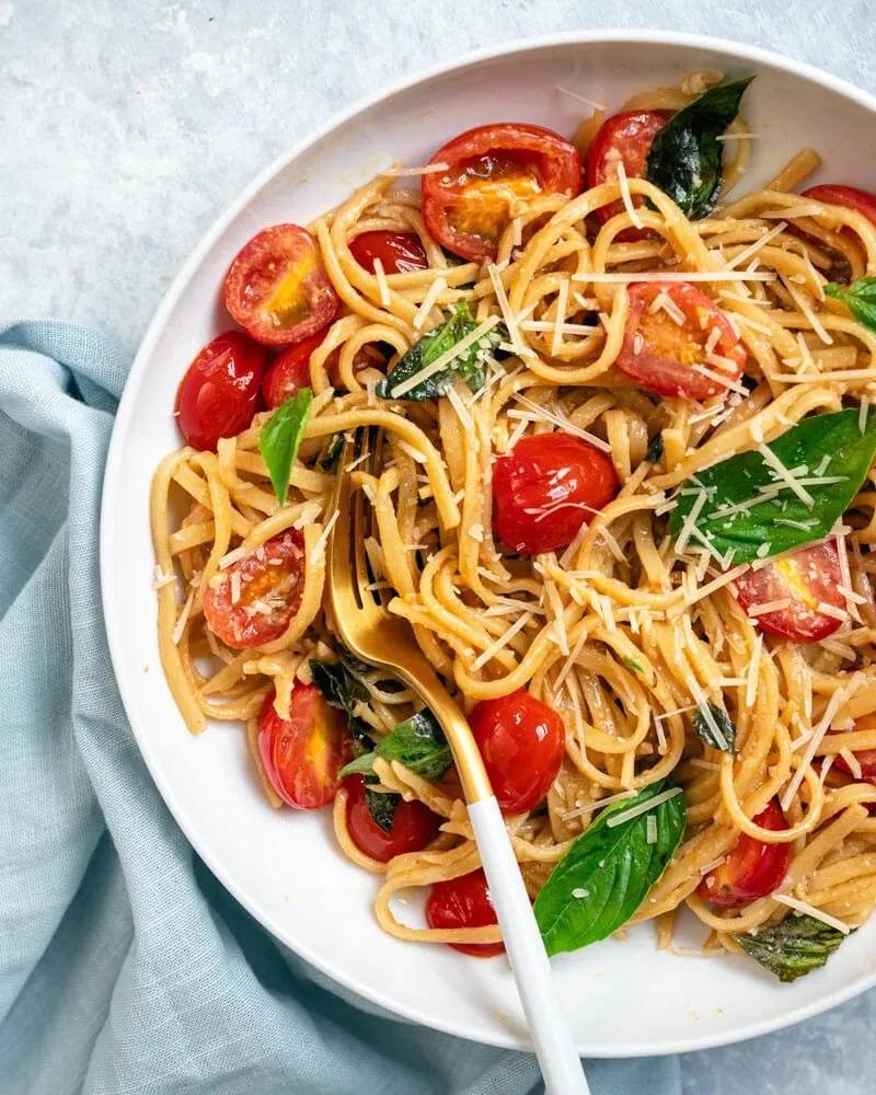 Balsamic Tomato Basil Pasta