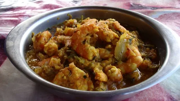 Balti Prawns