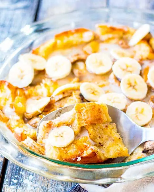 Banana Bread Pudding