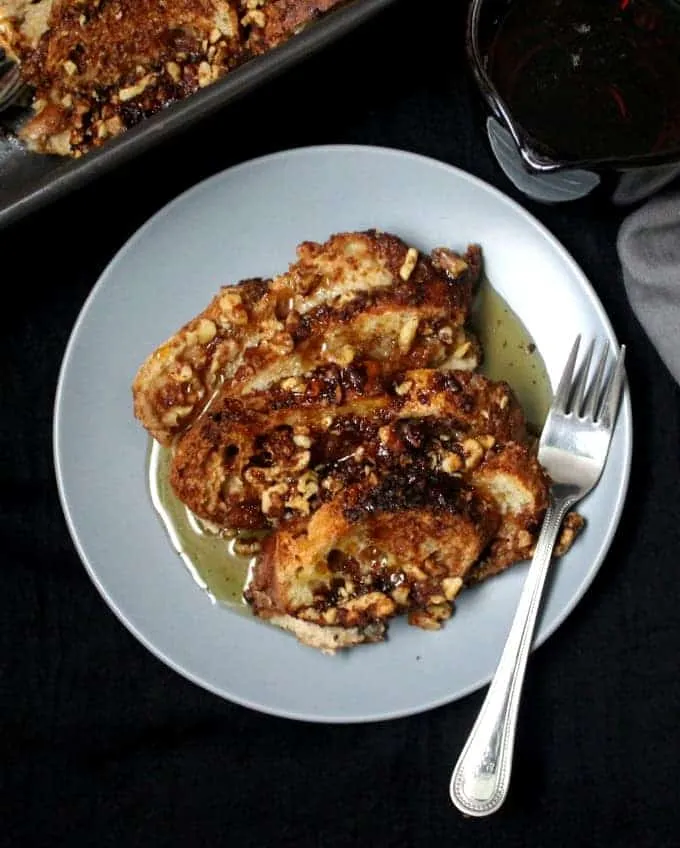 Banana & Coconut Baked French Toast