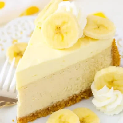 Banana Cream Cheesecake Copycat