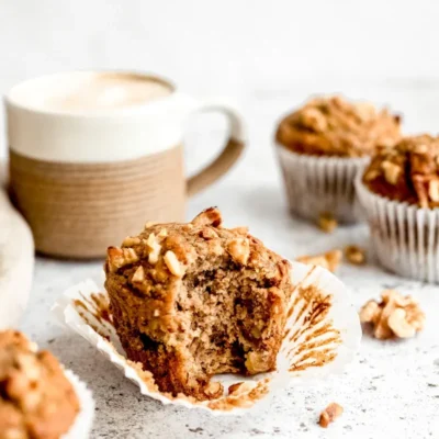 Banana Cupcakes With Honey