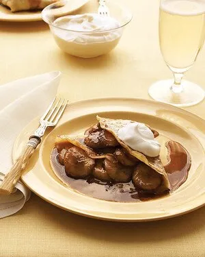 Banana Foster Crepes
