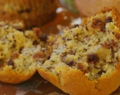 Banana Nut Chip Muffins