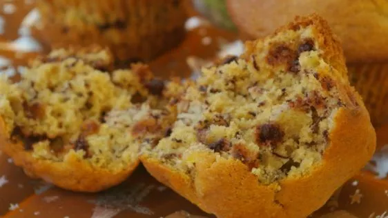 Banana Nut Chip Muffins