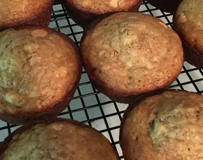 Banana Raisin Bran Muffins