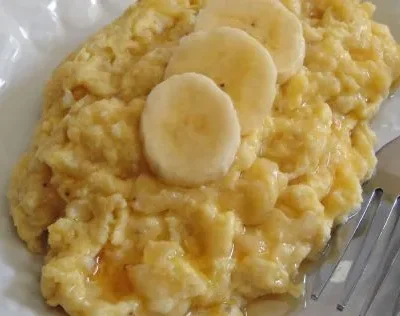 Banana Scrambled Eggs