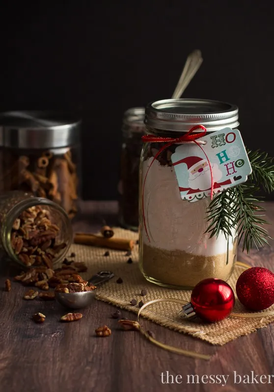 Banana Snack Cake Gift Mix In A Jar