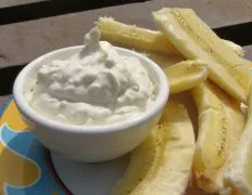 Bananas And Cheesecake Dipping Sauce