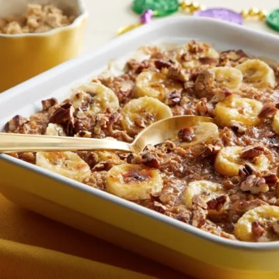 Bananas Foster Oatmeal