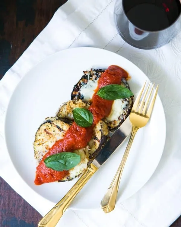 Barbecued Parmesan Eggplant