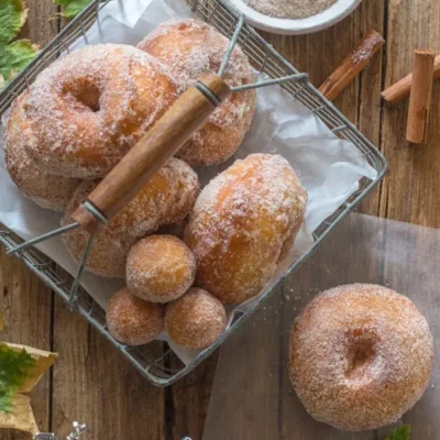 Basic Cinnamon Doughnuts