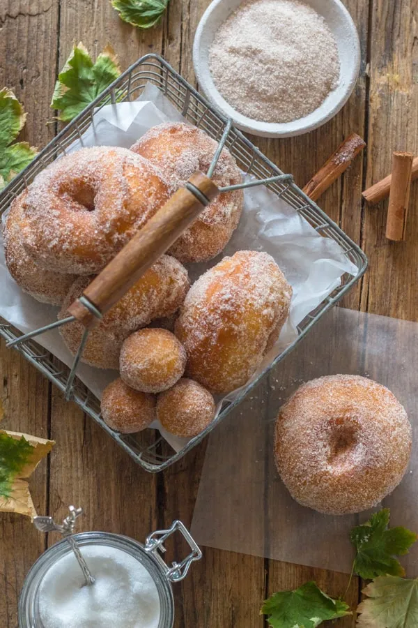 Basic Cinnamon Doughnuts