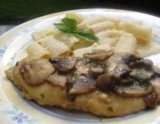 Basil Chicken Marsala With Mushrooms