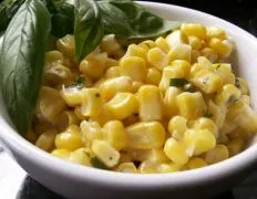 Basil Lime Butter For Corn On The Cob