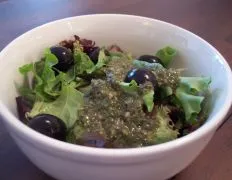 Basil Vinaigrette Dressing