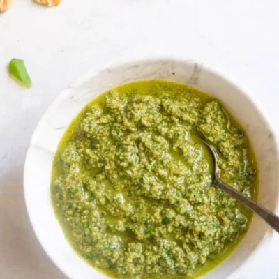 Basil Walnut Pesto