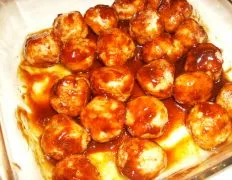 Bbq Chicken Meatballs