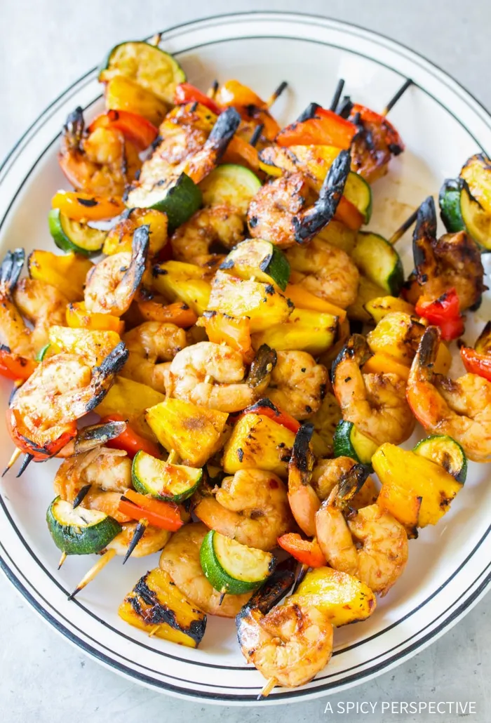 Bbq Shrimp Skewers