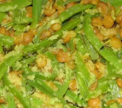 Beans With Lentils And Coconut