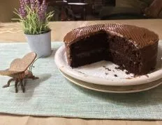 Beattys Chocolate Cake With Chocolate