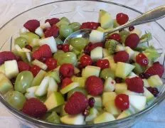 Beautiful Christmas Fruit Salad