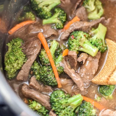 Beef And Broccoli Pressure Cooker