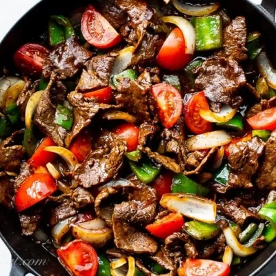 Beef And Green Pepper Stir Fry