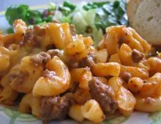 Beef And Macaroni Casserole