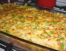 Beef And Potato Nacho Casserole