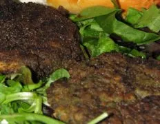 Beef And Spinach Fritters