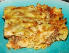 Beef, Cheese, And Noodle Bake