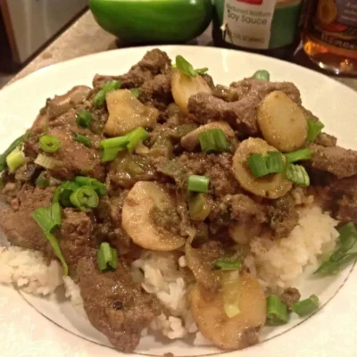 Beef Liver Chinese Style
