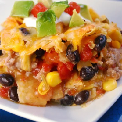 Beef Nacho Casserole