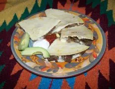 Beef Pepper Jack Quesadillas