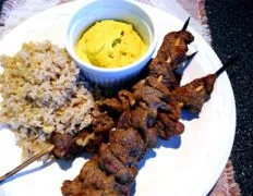 Beef Satays With Macadamia Nut Dipping Sauce
