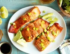 Beer And Lime Marinated Salmon