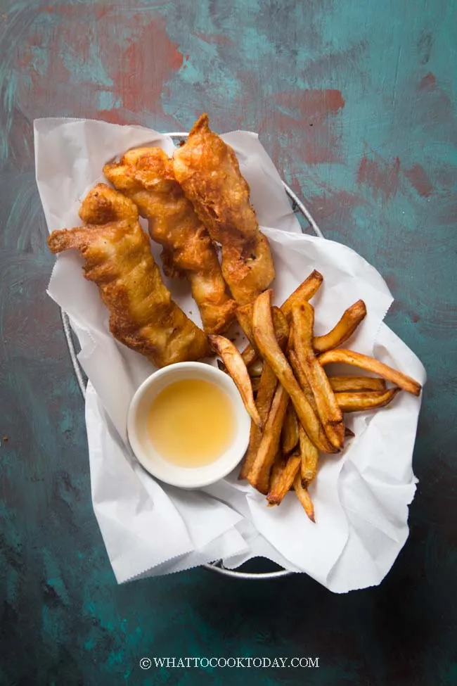 Beer Batter Halibut