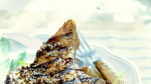 Beer Grilled Pork Chops