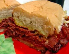 Beer Pastrami Sandwich