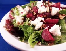 Beet Salad With Goat Cheese And Walnuts