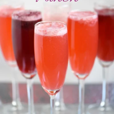 Berries & Champagne Punch